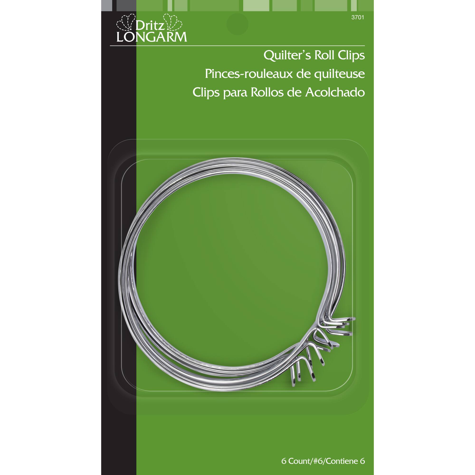 Dritz® Quilter's Roll Clips, 6ct.